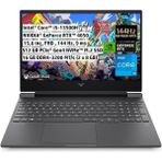 Wishora Store Victus Gaming Dizüstü Bilgisayar, 15,6 Inç Fhd IPS 144 Hz 9 Ms, Intel Core I5-13500H, 16 GB Ram, Nvıdıa Geforce Rtx 4050 6 Gb, 512 GB Ssd, Freedos, Mika Gümüş, 7N9V3EA
