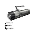 Wison Şarj Edilebilir El Feneri - Wison - 13000 Lümen - 130 Watt Ws-15500 Çok Renkli