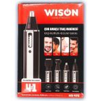 Wison WS-472 4/1 Çok Amaçlı Tıraş Makinesi -Kaş-Burun-Kulak-Sakal - Siyah - Gri
