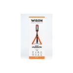 Wison WS-623 Çok Amaçlı Ayaklı Döner Başlıklı Tripod Aydınlatma | 3500 Lümen – 5 Mod – Powerbank – Su Geçirmez - Turuncu - Siyah