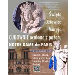 Święta Dziewica Maryja, CUDOWNIE ocalona z pożaru NOTRE-DAME-de-PARIS: W środku pożaru, posąg Świętej Dziewicy pozostał nienaruszony. (Sainte Vierge Marie, Catholicisme, Christianisme, Band 2)
