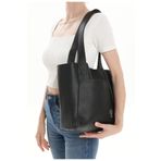 WITH-W Kadın Shopper Model Deri Omuz Çantası Bowi Tnc1007
