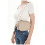 WITH-W Wıth-w Ayarlanabilir Kolon Askılı Cepli Model Mini Çapraz Çanta Jina