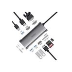 Wiwu Alpha 11312H 11 in 1 Type-C Hub