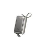 Wiwu As-182 Galaxy Pro Max Serisi 20000mah 45w Pd Dahili Kablolu Powerbank - Gri