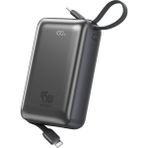 Wiwu AS-182 Galaxy Pro Max Serisi Type-C Lightning Çıkışlı Powerbank Pd 45W 20000MAH Gri