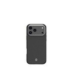 Wiwu DCC-205 iPhone 17 Pro Aramid Fiber Magsafe Uyumlu Siyah Telefon Kılıfı