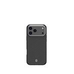 Wiwu DCC-205 iPhone 17 Pro Max Aramid Fiber Magsafe Uyumlu Siyah Telefon Kılıfı