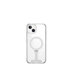 Wiwu FYY-014 iPhone 15 Plus Magsafe Özellikli Alüminyum Standlı Şeffaf Telefon Kılıfı