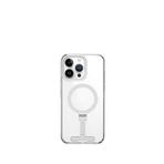 Wiwu FYY-014 iPhone 15 Pro Magsafe Uyumlu Alüminyum Standlı Şeffaf Telefon Kılıfı