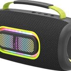 Wiwu H7 RGB Işıklı Askılı TWS Siyah Bluetooth Hoparlör