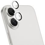 Wiwu iPhone 16 LG-007 Lens Guard Oleofobik Anti Reflective Kamera Lens Koruyucu Uygulama Aparatlı - Şeffaf
