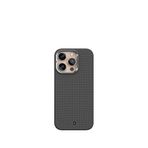 Wiwu iPhone 16 Pro Max Kamera Standlı Aramid Fiber Karbon Magsafe Uyumlu Siyah Telefon Kılıfı