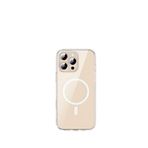 Wiwu MCC-102 iPhone 16 Şeffaf Magnetic Crystal Telefon Kılıfı