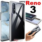 Wiwu Oppo Reno 3 Ultra İnce Esnek Şeffaf Süper Silikon Kılıf