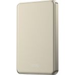 Wiwu P15 LED Işık Göstergeli Ultra Ince Pd 20W Kablosuz Powerbank 5000MAH 15W Titanyum-Gold