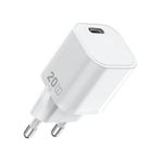 Wiwu WI-G014 Cube Serisi Gan Tech Pd Hızlı Şarj Özellikli Mini Şarj Başlığı 20W Beyaz
