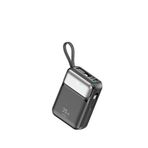 Wiwu Wi-p052 Galaxy Serisi Type-c Lightning Çıkışlı 10000mah Powerbank Pd 35w - Siyah