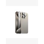 Wiwu Wi‑IP002 iPhone 15 Pro Max Ekran ve Kamera Lens Koruyucu Set