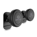WixGear araç paneli için evrensel tutucu, mıknatıslı, cep telefonları ve mini tabletler için, hızlı Swift-Snap-teknolojisi, 2'li paket