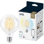 Wiz 60W Sarı-Beyaz Ambiyans E27 Şeffaf Cam Akıllı Filament Ampul (G95)
