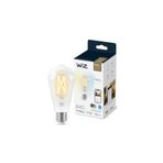 Wiz 60W Sarı-Beyaz Ambiyans E27 Şeffaf Cam Akıllı Filament Ampul