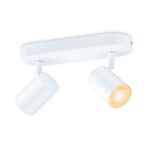 WiZ IMAGEO Spot Tavan Lambası Ayarlanabilir Beyaz & Renk 2x5W Beyaz Tekli Paket
