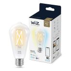 Wiz Wi-fi Beyaz Ambiyans Şeffaf Cam Akıllı Filament Ampul St64-e27