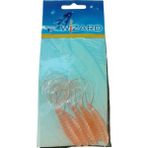 Wizard 8cm Orak Kuyruk Silikon - 5 Li - Kurt - Pembe