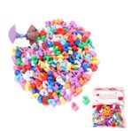 WJUAN Balon kilitleri, paket 300 adet, PVC, balon düğüm yardımı, otomatik kilit, balon kilitleri, düğünler, doğum günleri için uygundur