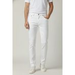 Wkm Erkek Likralı Slim Fit Denim Kot Pantolon - Beyaz - 31