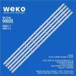 Wkset-5025 34605X1 34607X4 400Dled_slim_rev01_20150202 5 Adet Led Bar (Tvnizi Açıp İçindeki Led Barla Birebir Aynısı Olduğunu Görmeden Almayı