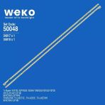 Wkset-5048 34817X1 34818X1 42 V12 Edge Rev0.1 2 Adet Led Bar (48Led) (Tvnizi Açıp İçindeki Led Barla Birebir Aynısı Olduğunu Görmeden Almayın