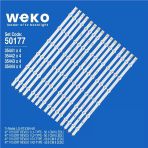 Wkset-5177 35441X4 35442X4 35443X4 35444X4 47 V15 Drt Rev0.5 16 Adet Led Bar (Tvnizi Açıp İçindeki Led Barla Birebir Aynısı Olduğunu Görmeden Almayınız. Sonrasında İade Almamaktayız.)