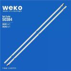 Wkset-5384 36261X1 36262X1 49 V16 Art3 2Adet Led Bar (63Led) (Tvnizi Açıp İçindeki Led Barla Birebir Aynısı Olduğunu Görmeden Almayınız. Sonrasında İade Almamaktayız.)
