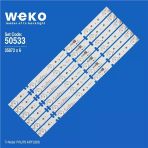 Wkset-5533 35872X6 Kj40d06-Zc14f-02 6 Adet Led Bar (Tvnizi Açıp İçindeki Led Barla Birebir Aynısı Olduğunu Görmeden Almayınız. Sonrasında İade Almamaktayız.)