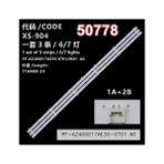 Wkset-5778 36693X1 36694X2 Rf-Az400017ae30-0601 0701 A0 3 Adet Led Bar