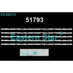 Wkset-6793 37458X5 Rf-Aj490e30-1201S-05 A6 5 Adet Led Bar (Tvnizi Açıp İçindeki Led Barla Birebir Aynısı Olduğunu Görmeden Almayınız. Sonra