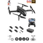 WL TOYS 3KM Menzil 4K 5G WiFi GPS Çift Eksen Gimbal Kamera Fırçasız Motor Katlanabilir Taşıma Çantalı Drone