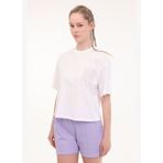 WL YASHI 11F213 5FX Beyaz Kadın Kısa Kol T-Shirt