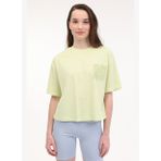 WL YASHI 11F213 5FX Sarı Kadın Kısa Kol T-Shirt