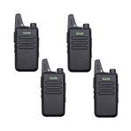 Wln PMR-446 4'lü Şarjlı El Telsizi