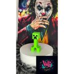 WLS Studio Hareketli Minecraft Creeper Figür | Organik | Yeni Nesil Oyuncak