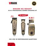 Wmark NG-1604 KIT TIRAŞ MAKİNESİ 3'Ü 1 ARADA ŞARJ EDİLEBİLİR SAÇ VE SAKAL KESME SETİ