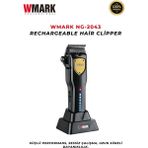Wmark NG-2043 Şarjlı Saç Kesme Makinesi | 8 Taraklı Berber Set, Ayarlanabilir Kesim - Siyah