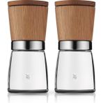 WMF 2'li Ahşap Baharat Değirmeni Seti Cam Malzeme ile Ergonomik Kullanım ve Kolay Temizlenebilir