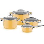 WMF 3201114506 Fusiontec Tencere Seti Sarı 4 Parça Mango
