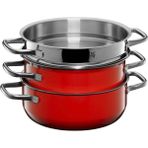 Wmf Fusiontec Compact 3 Lü Tencere Seti - Kırmızı