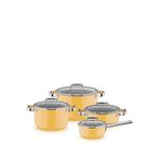 Wmf Fusiontec Mango Çelik 4 Parça Tencere Seti - Sarı