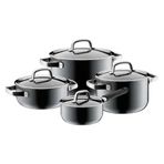 WMF Fusiontec Mineral 4 Parça Platinum Gri Tencere Seti